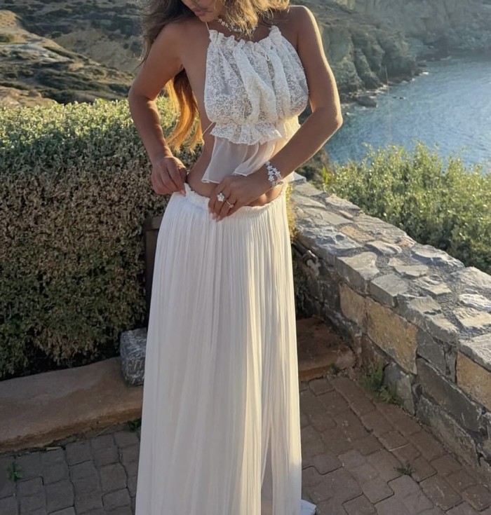 ✨Women Casual Backless Halter Beach 2-Piece Outfit✨