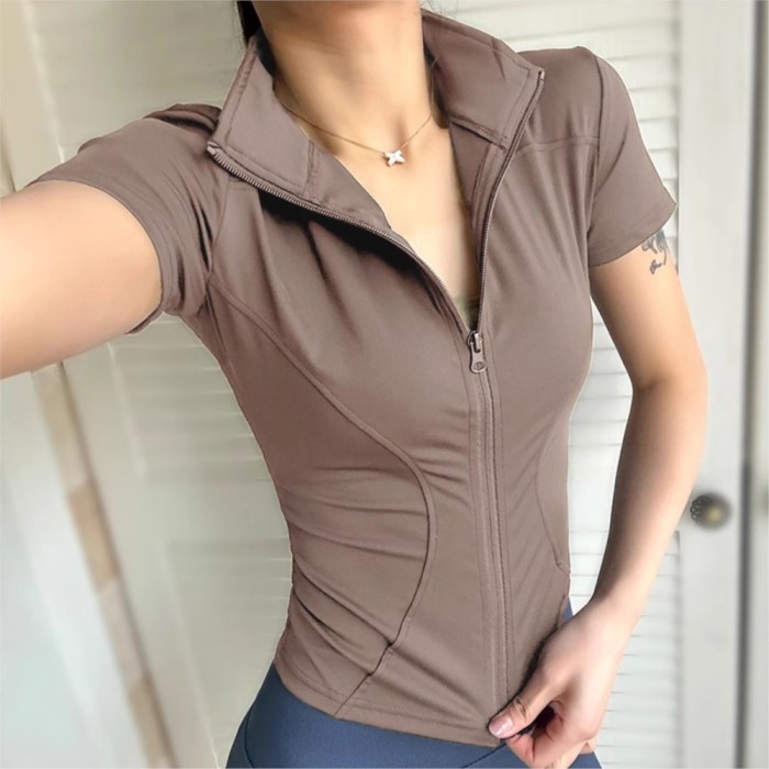 ✨Women's Short Sleeve Yoga Fitness Sports Top✨