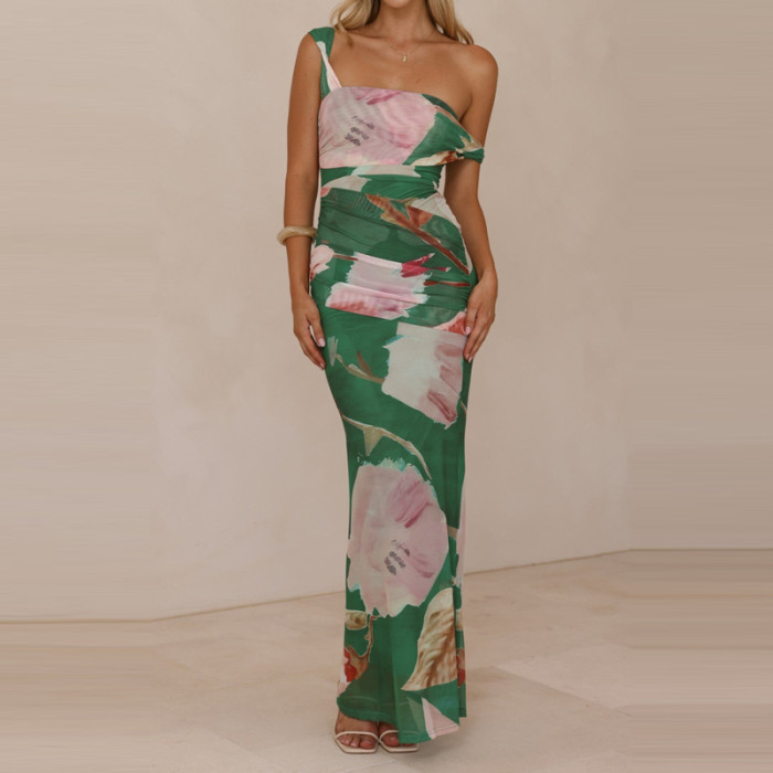 ✨Sexy Off Shoulder Bohemian Vacation Long Dress✨