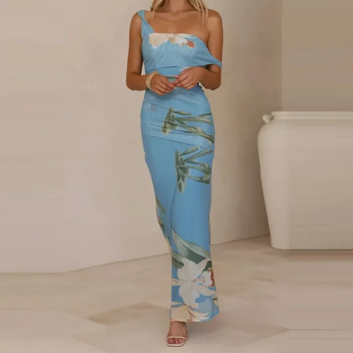 ✨Sexy Off Shoulder Bohemian Vacation Long Dress✨