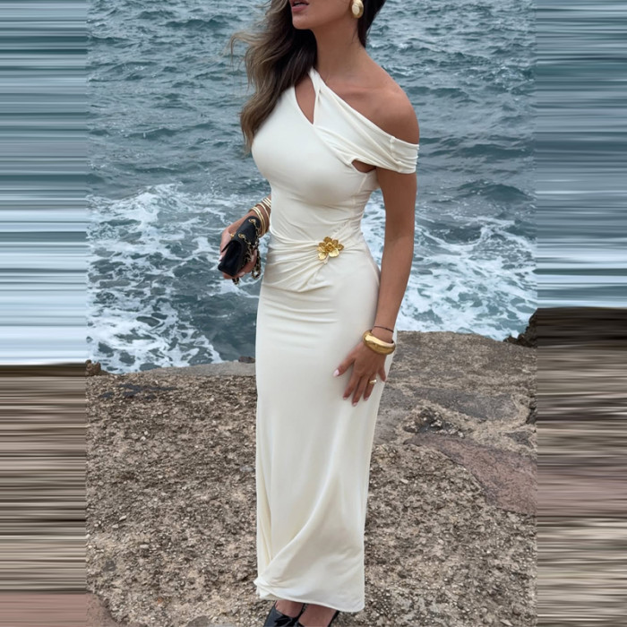 ✨Casual Sleeveless Hollow Out Backless Beach Dress✨