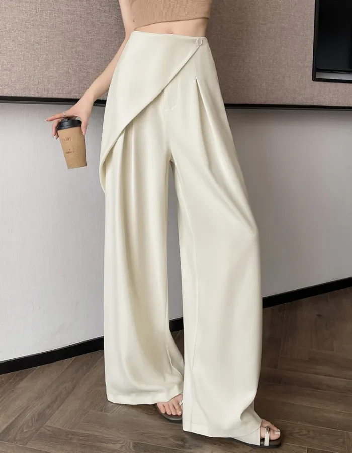 ✨Elegant High Waist Wide Leg Straight Pants✨