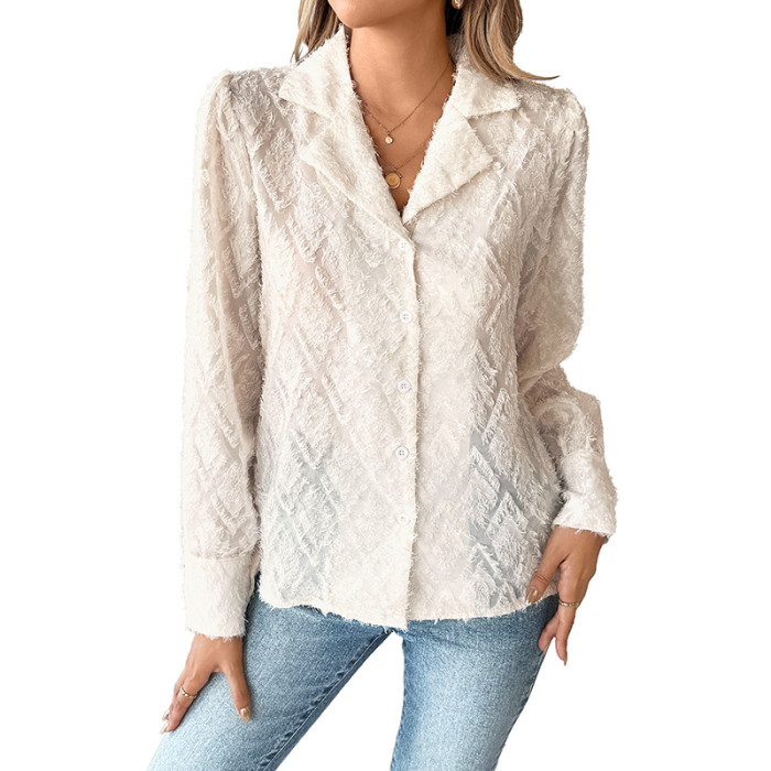 ✨Vintage Oversized Solid Casual Loose Shirt✨