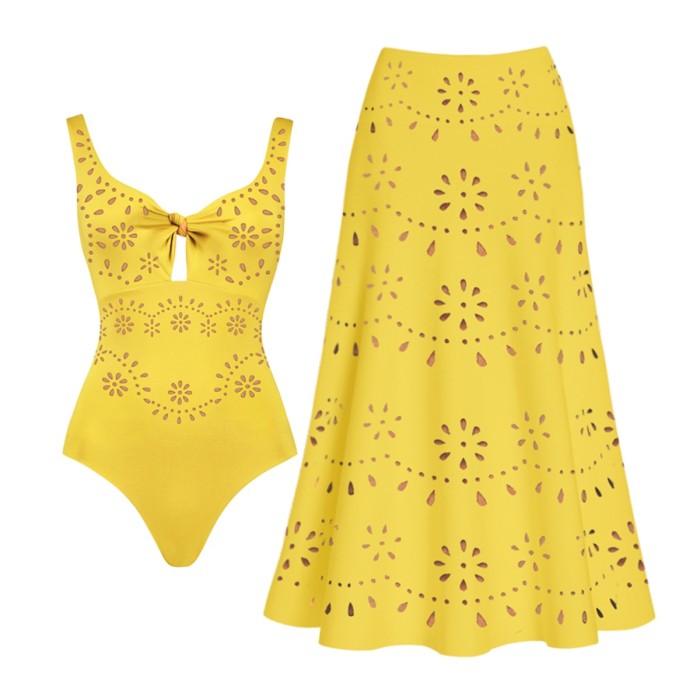 ✨Sexy Wrap Chest Suspender Romper & Skirt Beach Set✨