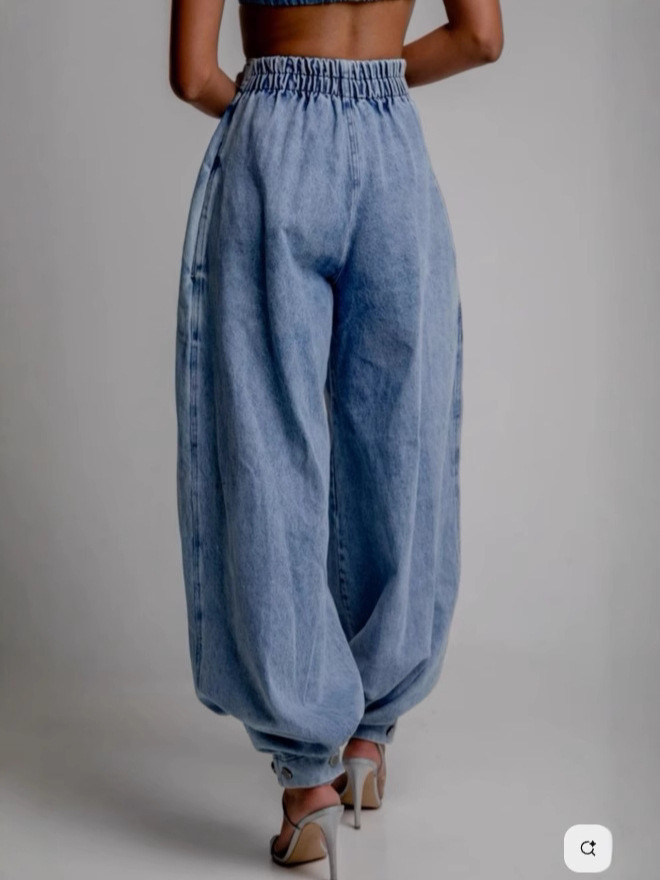 ✨ Retro High-Waisted Loose Denim Jeans ✨