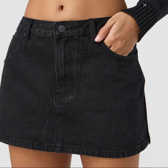 ✨ Minimalist All-Match Y2K Denim Mini Skirt ✨