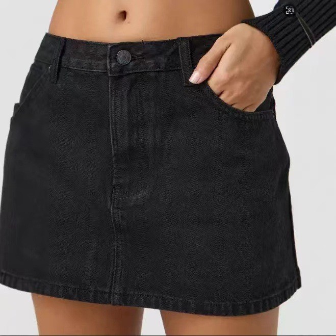 ✨ Minimalist All-Match Y2K Denim Mini Skirt ✨