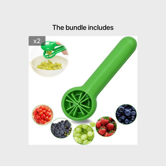 ✨Home & Kitchen Portable Safety Fruit Cutter🍓