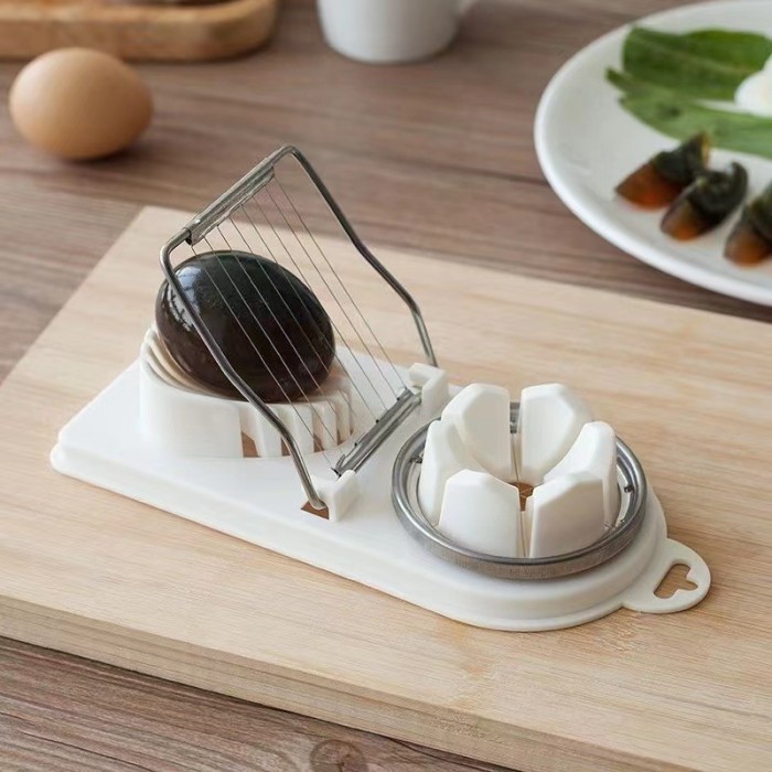 ✨Kitchen & Home 2-in-1 Multifunctional Egg Slicer🥚
