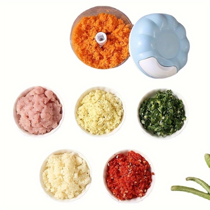 ✨Home & Kitchen Hand Pulled Food Chopper🧄