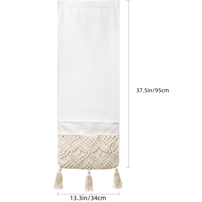 ✨Home & Living Macrame Sofa Armrest Storage Bag🧶