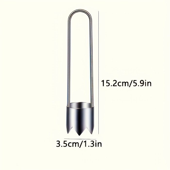 ✨Home & Kitchen Stainless Steel Fruit Vegetable Corer🥬