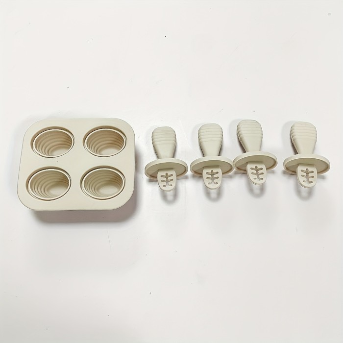 Silicone Ice Cream & Breastmilk Popsicle Molds