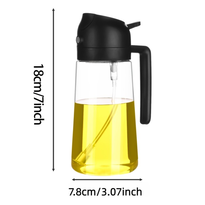 ✨Kitchen & Cooking 2-in-1 Portable Oil Spray & Pour Bottle🥗