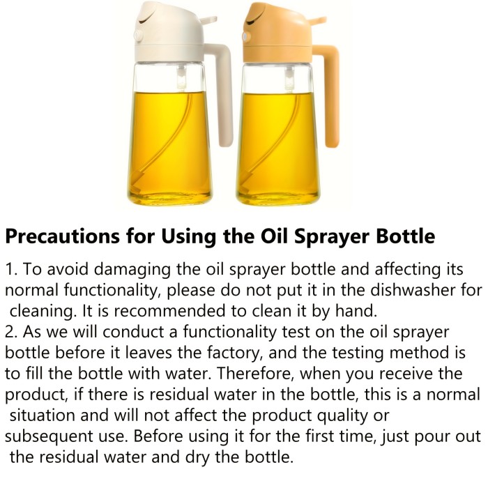 ✨Kitchen & Cooking 2-in-1 Portable Oil Spray & Pour Bottle🥗