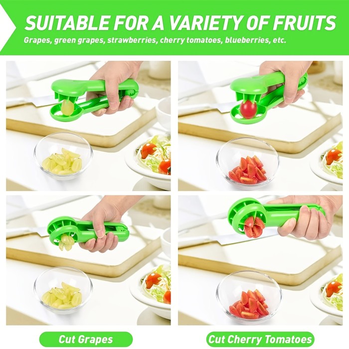 ✨Home & Kitchen Portable Safety Fruit Cutter🍓