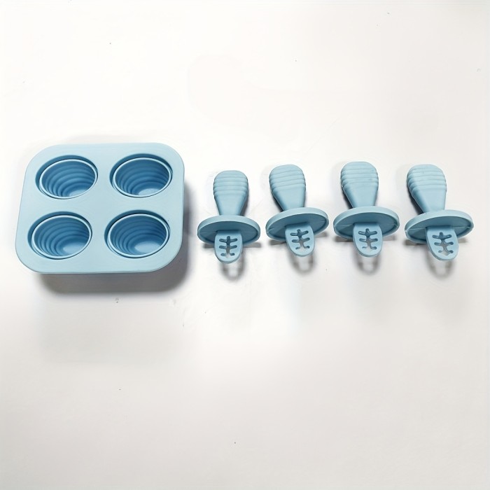 Silicone Ice Cream & Breastmilk Popsicle Molds