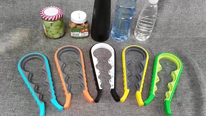 ✨Home & Kitchen 4-in-1 Anti-Slip Can Opener🔵