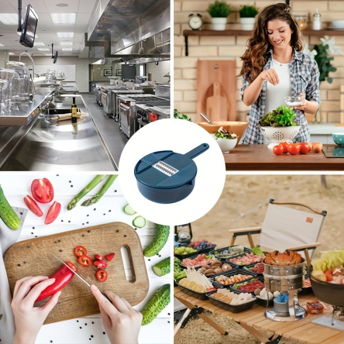 12in 1 Multi-Functional Vegetable Chopper Carrots Potatoes Manually Cut Shred Slicer Radish Grater Kitchen Tools Vegetable Cutter