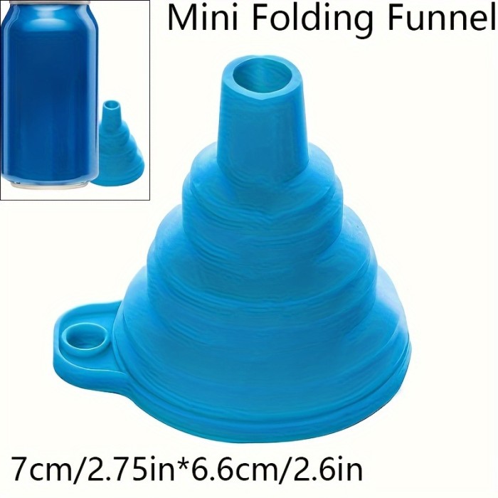 ✨Home & Kitchen Collapsible Mini Portable Funnel🥣