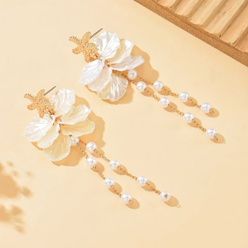 ✨Daily & Vacation Ocean Style Starfish Tassel Earrings🌊