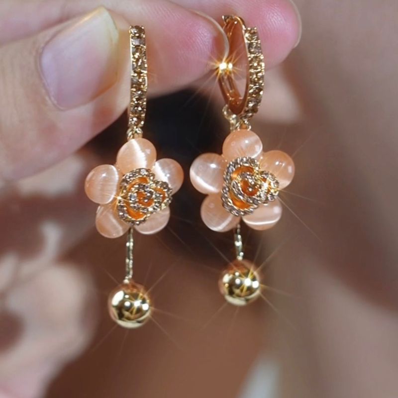 ✨Daily & Dating Rose Tassel Earrings🌹