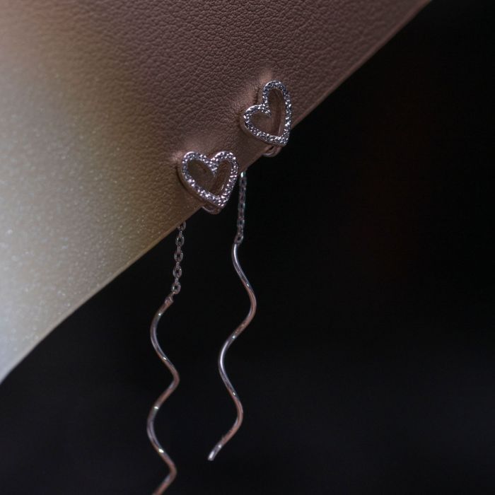 ✨Winter & New Year Love Wave Tassel Earrings💖