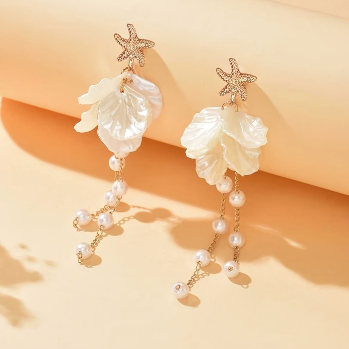 ✨Daily & Vacation Ocean Style Starfish Tassel Earrings🌊