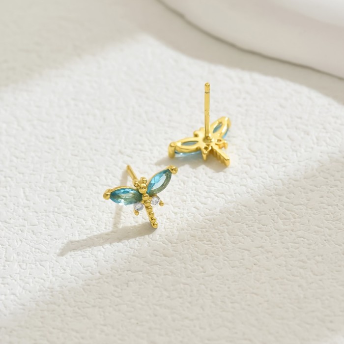 ✨Gathering & Holiday Dragonfly Zircon Earrings🦋