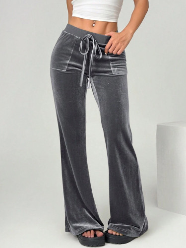 ✨Daily & Casual High Waist Velvet Flared Pants🍂