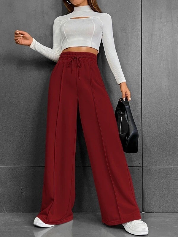 🏃Straight Leg Sweatpants | Loose Wide Leg Trousers for Dance & Outdoor