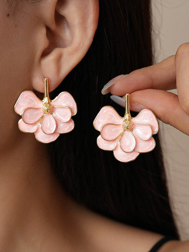 🌸Floral Dangle Drop Earrings | Wedding & Daily Jewelry✨
