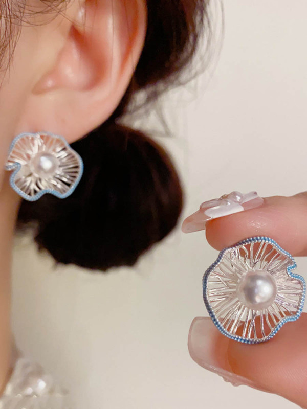 ✨Geometric Floral Earrings | Daily Wear & Dating | Trendy Women Jewelry