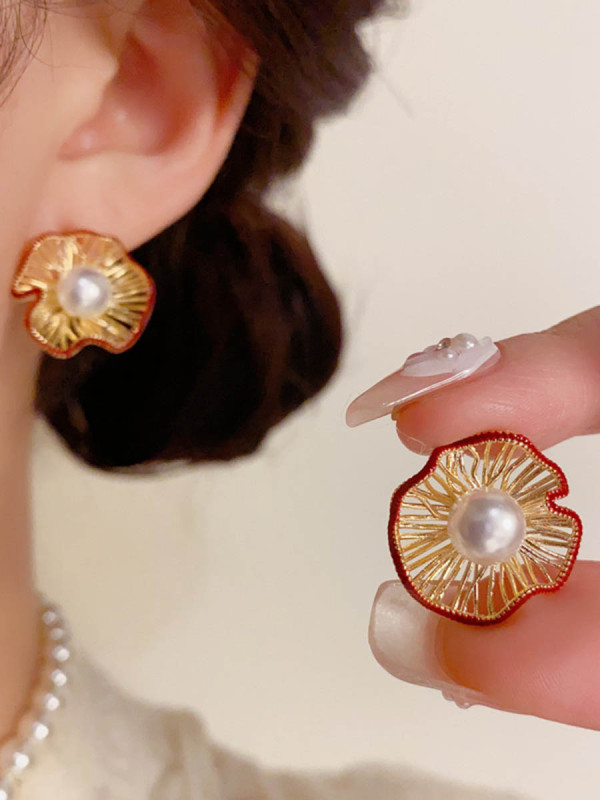 ✨Geometric Floral Earrings | Daily Wear & Dating | Trendy Women Jewelry