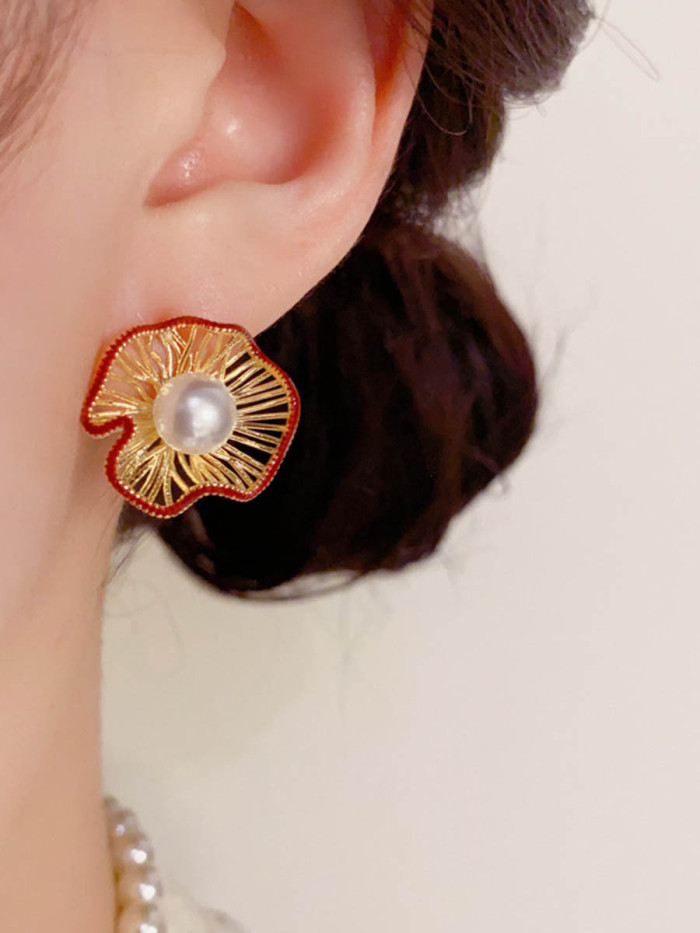 ✨Geometric Floral Earrings | Daily Wear & Dating | Trendy Women Jewelry