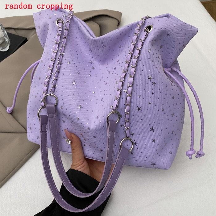 Versatile Large Capacity Women’s Tote Cosmetic Bag for Weekend Outings and Errands