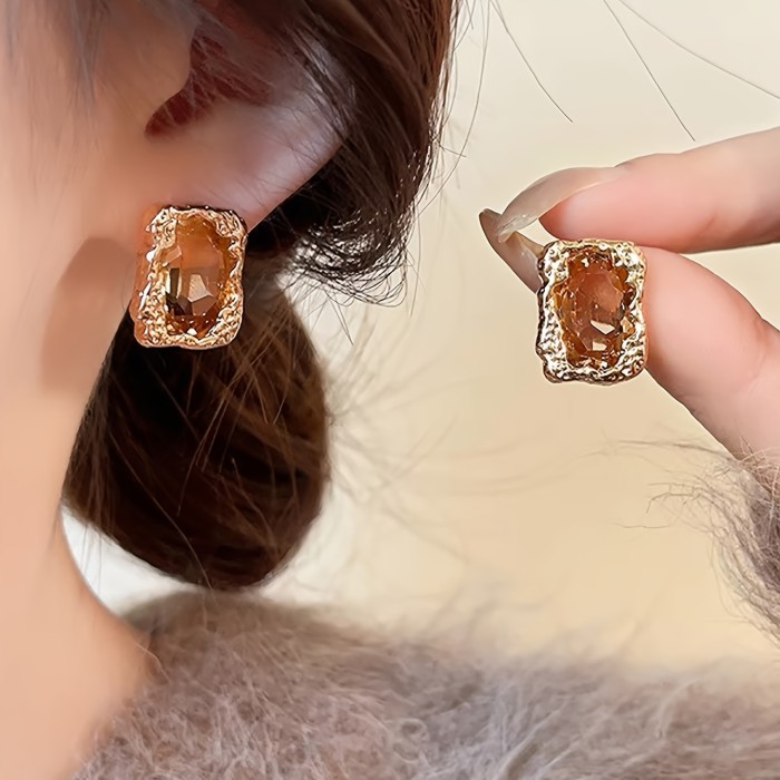Elegant Geometric Shape Earrings Weekend Gatherings and Formal Occasions