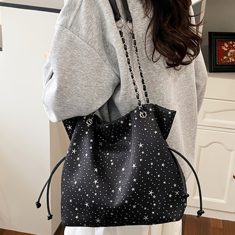 Versatile Large Capacity Women’s Tote Cosmetic Bag for Weekend Outings and Errands