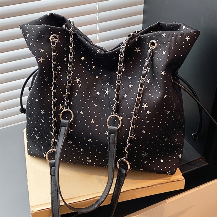 Versatile Large Capacity Women’s Tote Cosmetic Bag for Weekend Outings and Errands