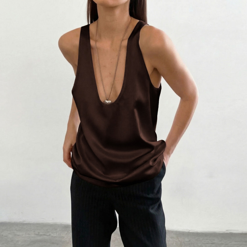 Solid Sleeveless Tank Top | Soft Breathable Summer Women Basic Vest