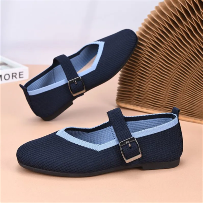 Breathable Mesh Slip-On Flat Shoes For Daily Casual Walking