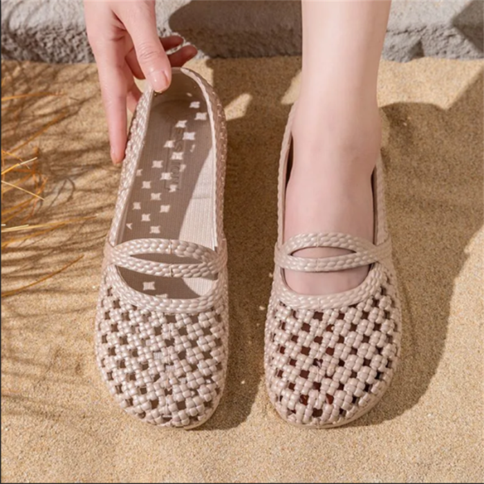 Hollow Out Soft Sole Cave Shoes For Outdoor Beach Summer Daily