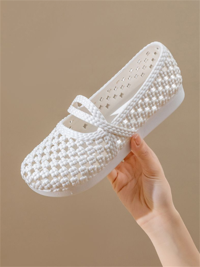 Hollow Out Soft Sole Cave Shoes For Outdoor Beach Summer Daily