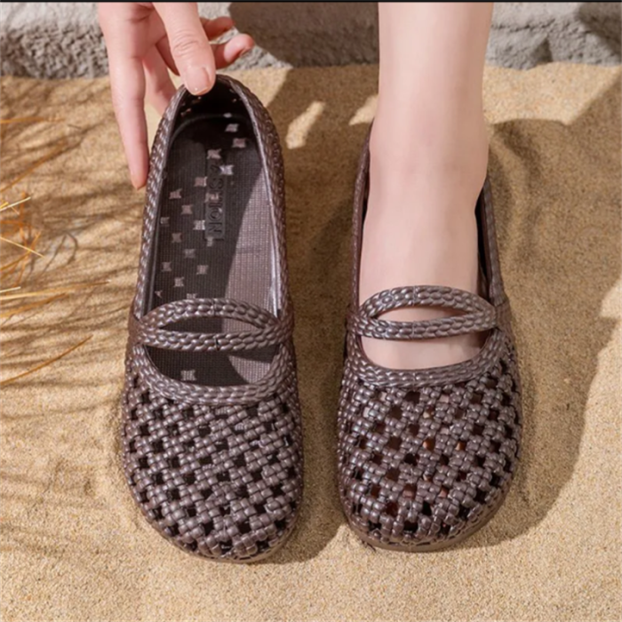 Hollow Out Soft Sole Cave Shoes For Outdoor Beach Summer Daily