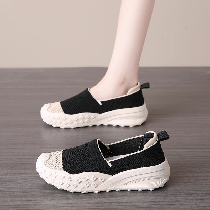 Breathable Hollow Mesh Slip-On Fisherman Shoes For Women Summer Daily Casual