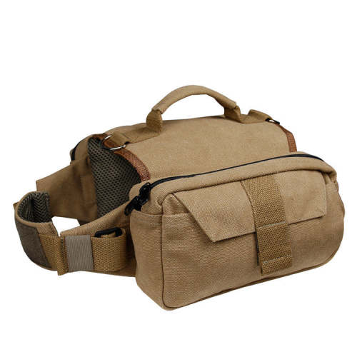 Washed Canvas Breathable Pet Backpack