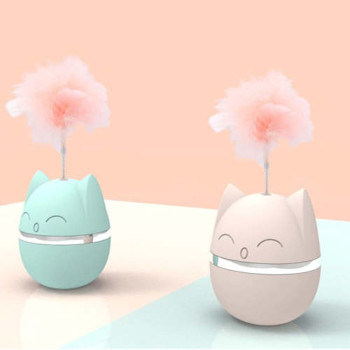 Tumbler Toy feather amuse cat toy pet toy