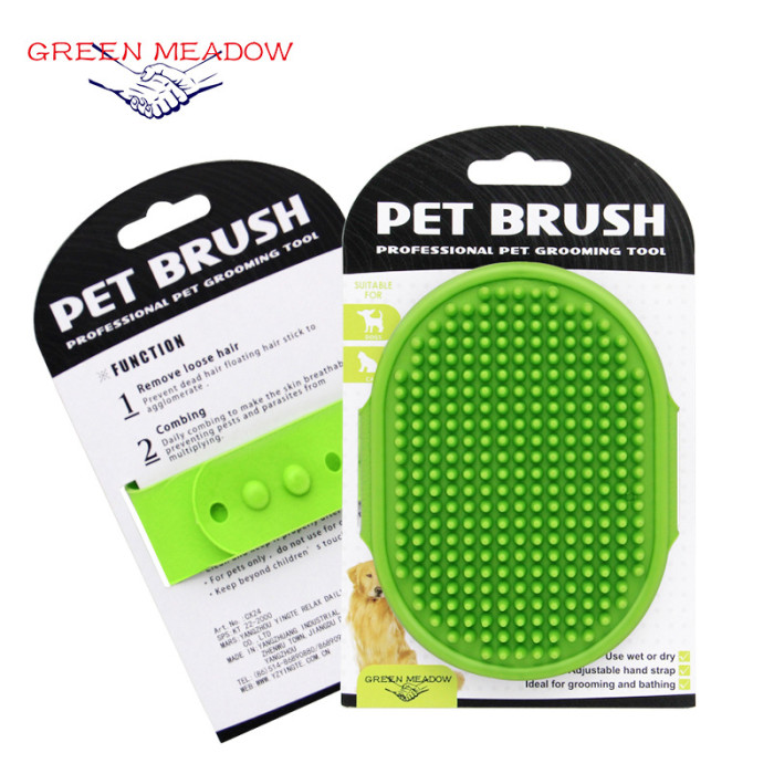 Pet supplies pet bath brush cat massage brush Dog Bath Gloves massage gloves cleaning supplies