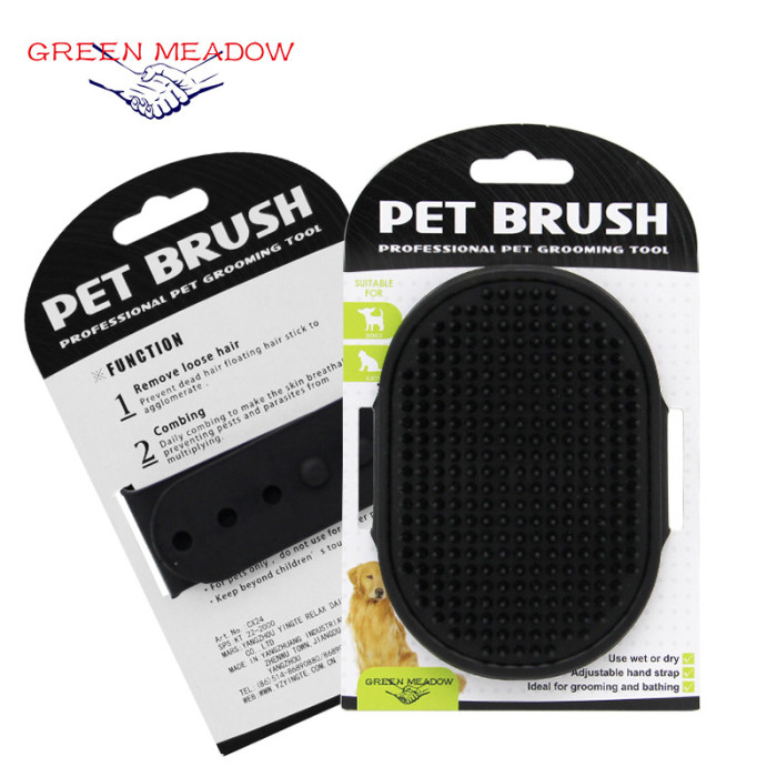 Pet supplies pet bath brush cat massage brush Dog Bath Gloves massage gloves cleaning supplies