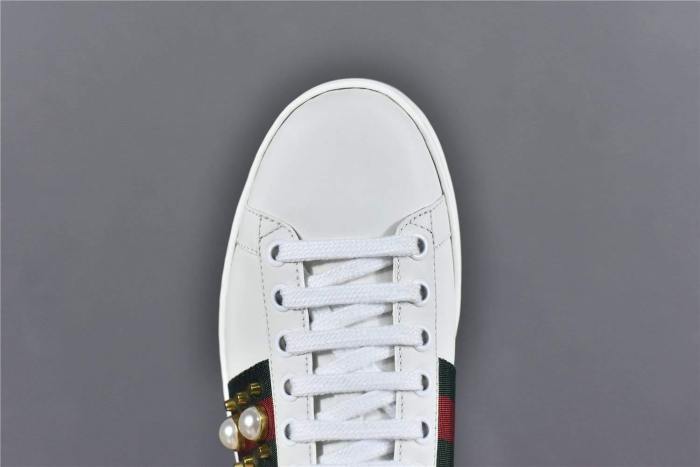 Gucci Ace Studded Pearl